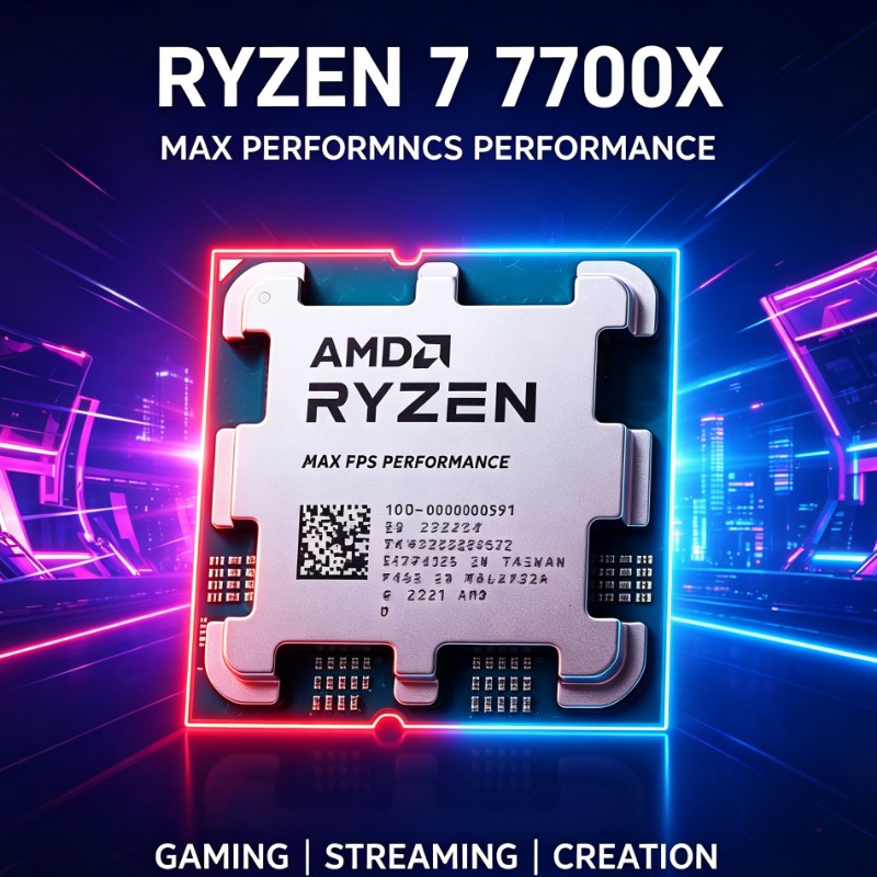 Amd Cpu Ryzen 7 - AMD Ryzen 7 7700X マルチタスクCPU 8コア