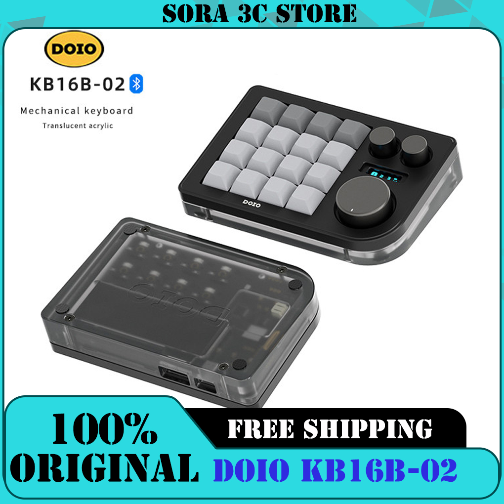 Gaming Keyboard Wireless - DOIO KB16B-02 16 キーミニキーパッド RGB バックライト