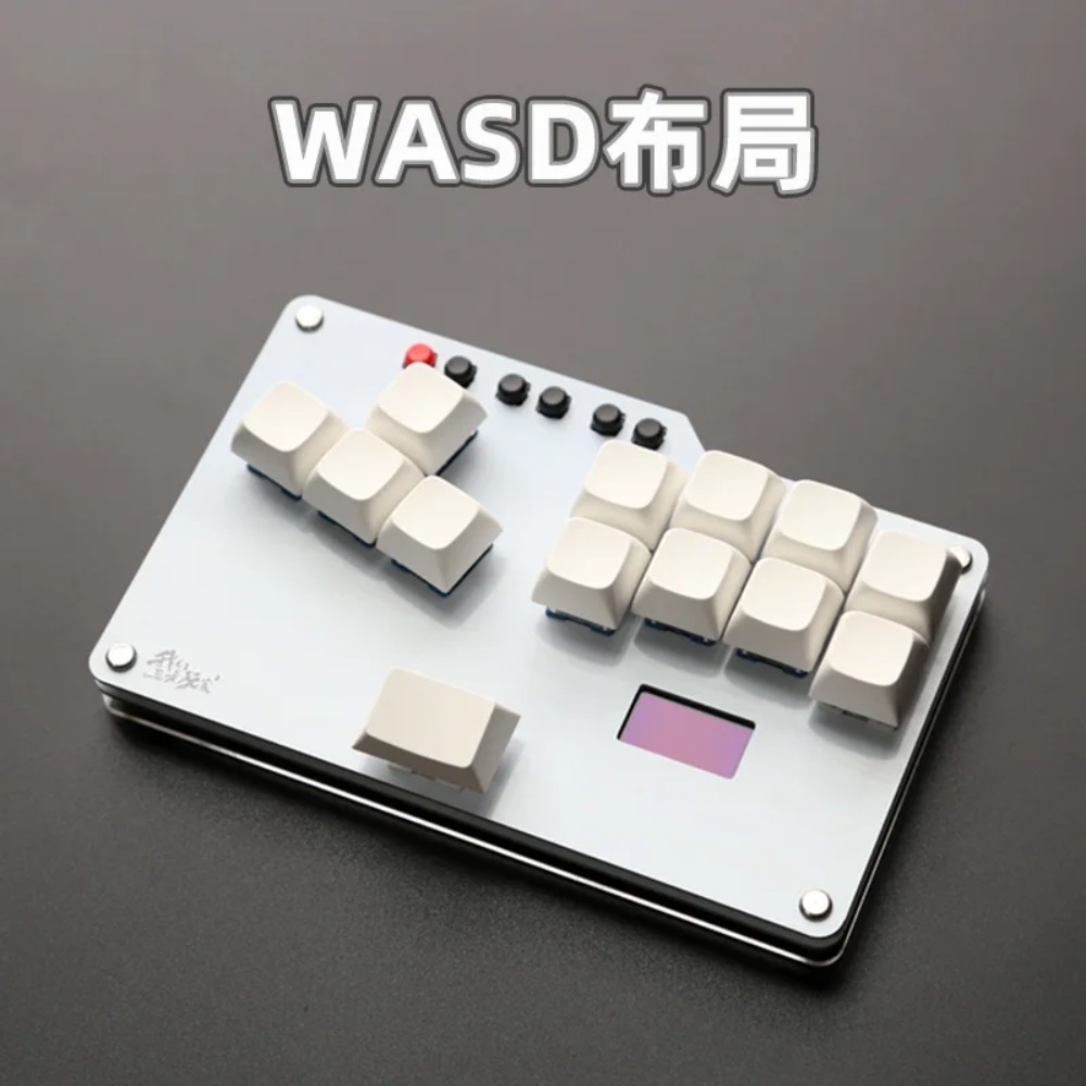 Gaming Keyboard Ergonomics - HitBox ミニキーボード ポータブルアーケードジョイスティック ストリートファイター ゲームアクセサリー PC用