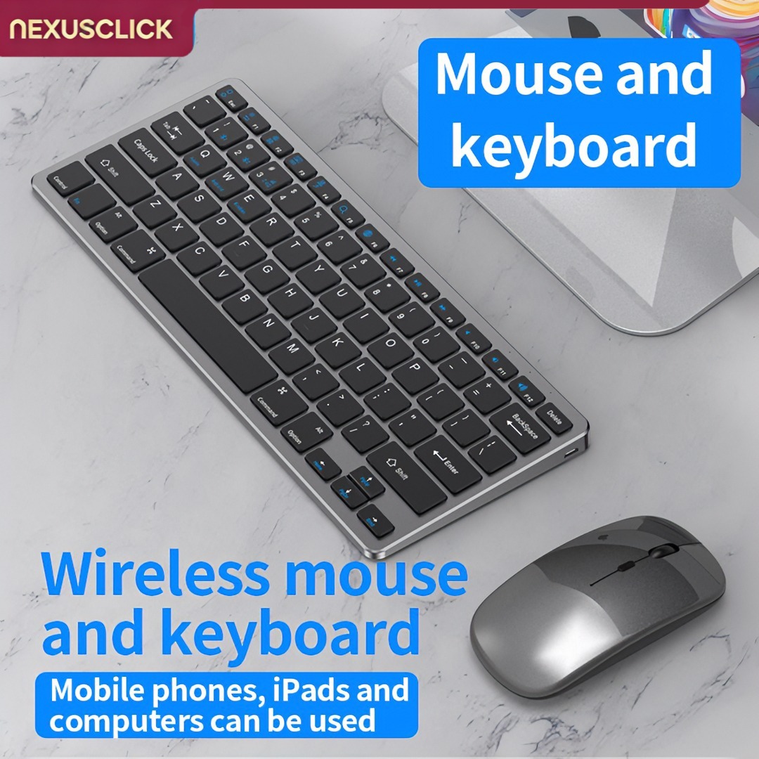 NexusClick 2.4G ワイヤレスキーボードマウスコ - Gaming Keyboard And Mouse Combo Wireless のレビューと価格