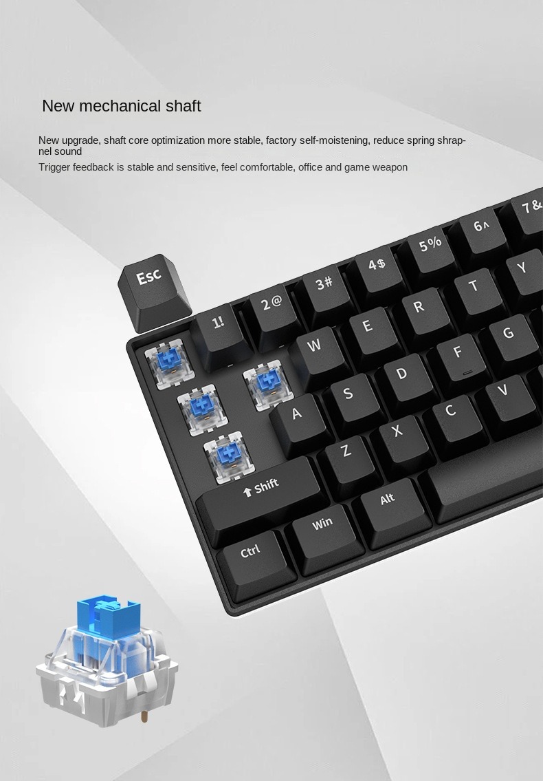 ゲーミングキーボード ホワイト メカニカルゲーム USB キ - Gaming Keyboard And Mouse For Xbox のレビューと価格