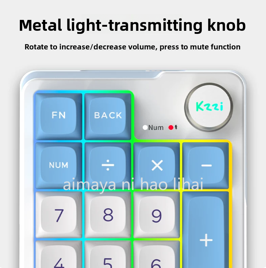 Kzzi K20 ミニキーパッド 3 モード Bluetoo - Gaming Keyboard Mechanical のレビューと価格