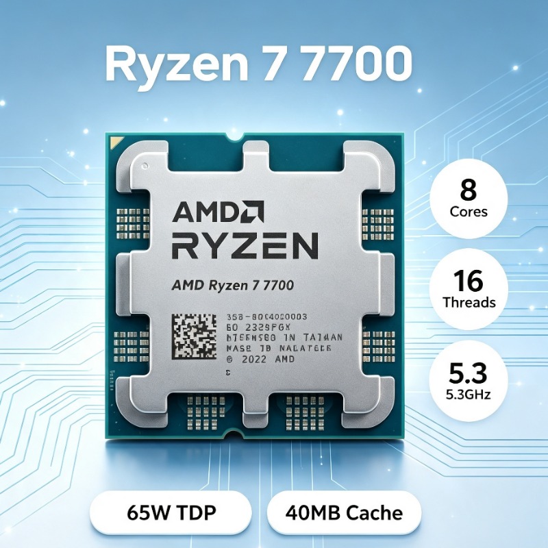 AM5スロットゲーミングデスクトップCPU AMD Ryze - Amd Cpu Ryzen 7 のレビューと価格