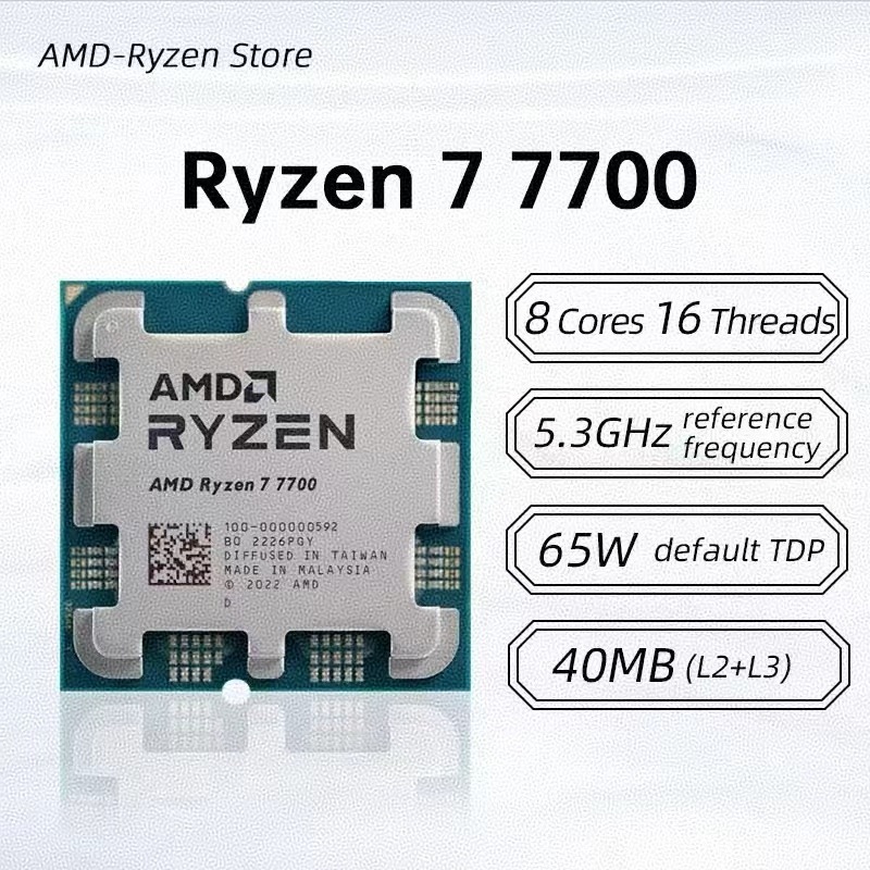 AM5スロットゲーミングデスクトップCPU AMD Ryze - Amd Cpu Ryzen 7 のレビューと価格
