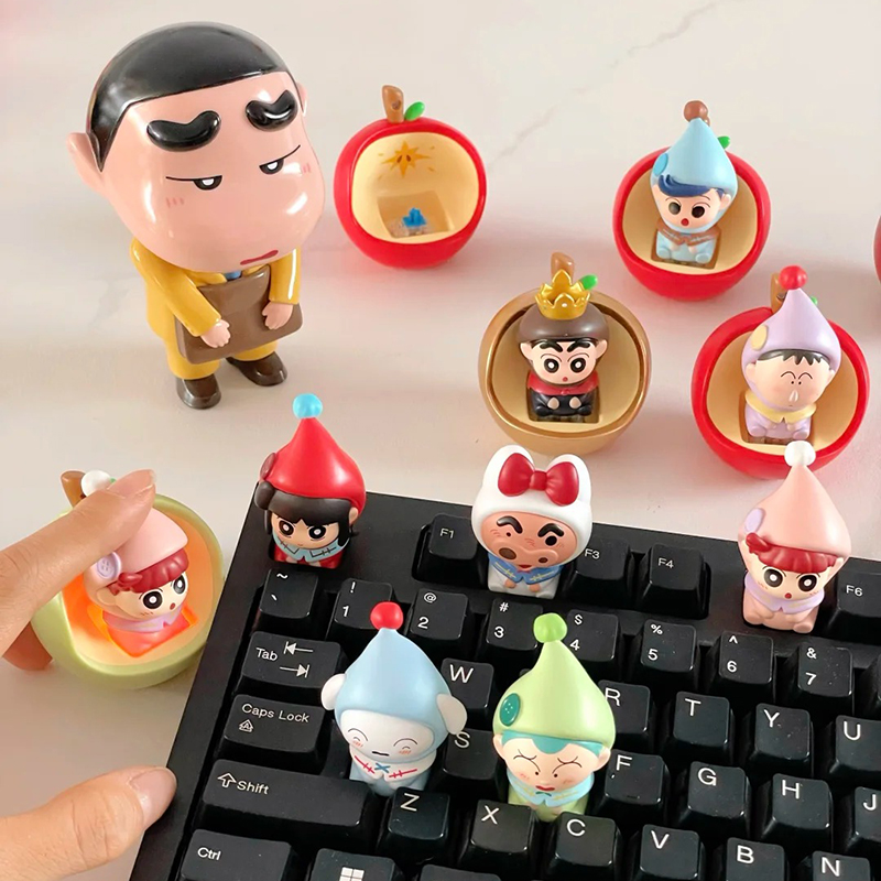 純正クレヨンしんちゃん ドワーフ童話キーキャップシリーズ ブ - Gaming Keyboard Mechanical のレビューと価格