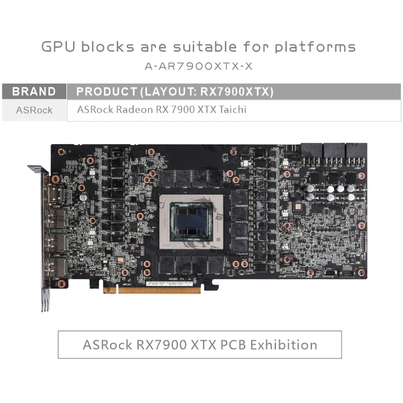 Bykski ウォーターブロック ASRock AMD Ra - Amd Vga Rx 7900 Xtx のレビューと価格