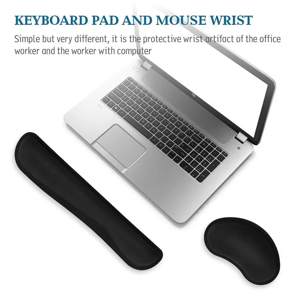 キーボードリストレストマウスパッド手首サポート付き低反発キー - Gaming Keyboard Ergonomics のレビューと価格