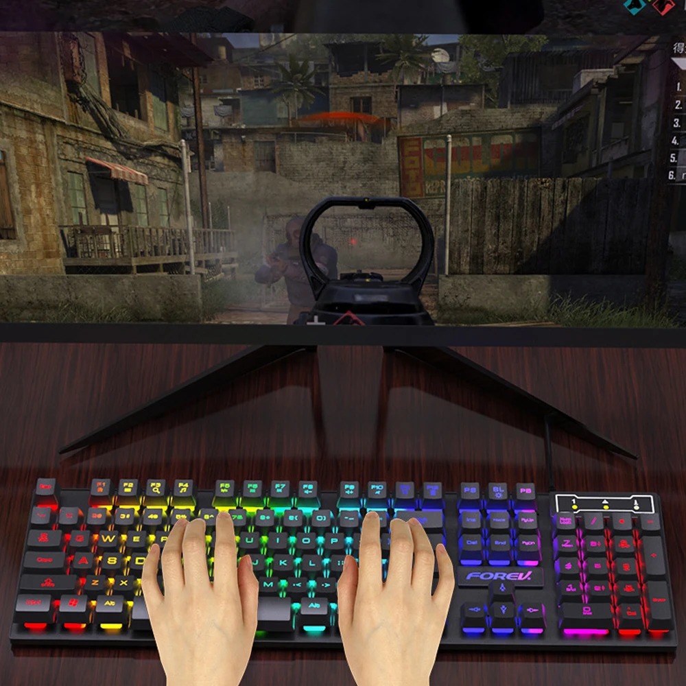 104 キーメカニカルフィールキーボード有線ゲーミングキーボ - Gaming Keyboard And Mouse For Xbox のレビューと価格