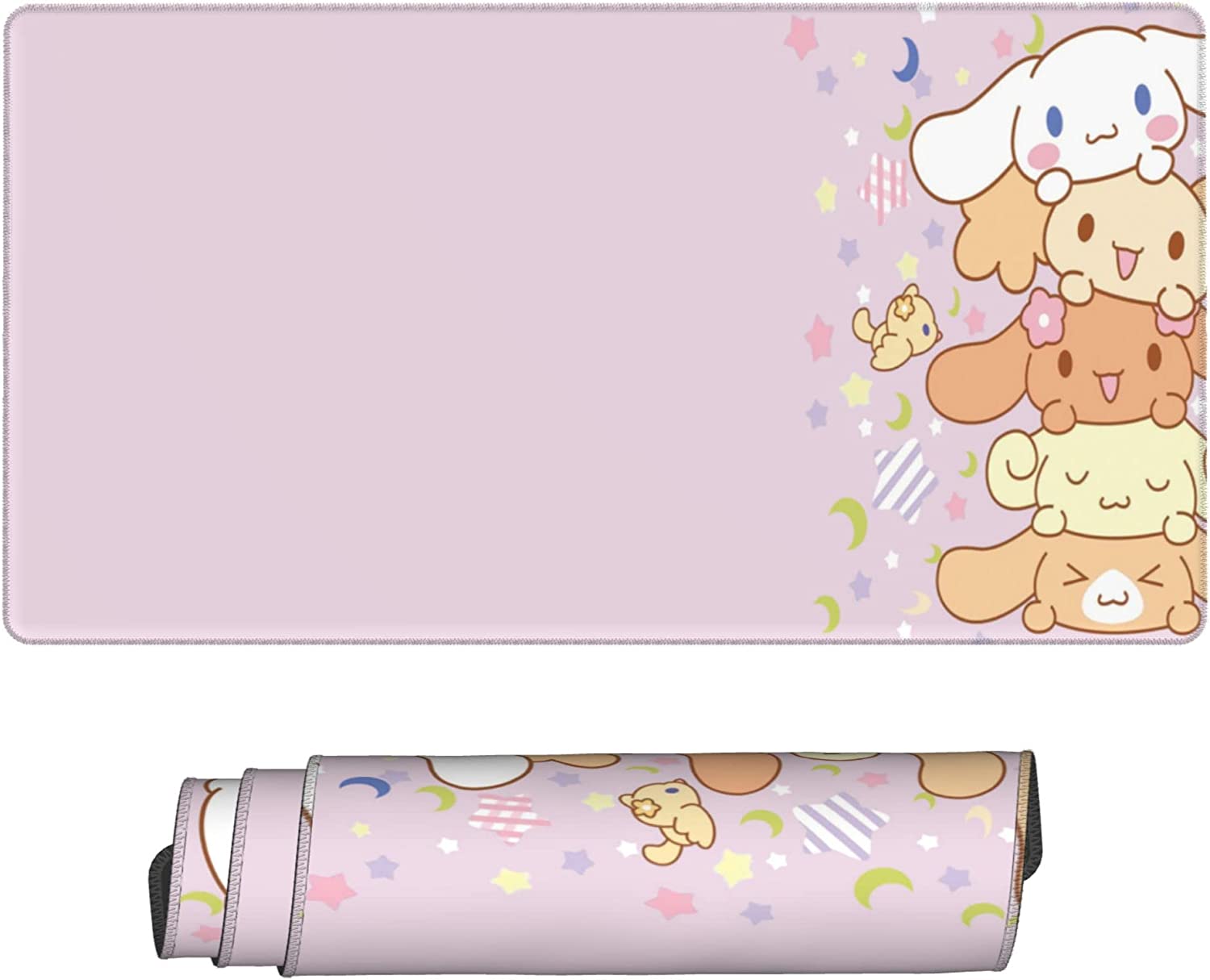 Kawaii-大型犬用マウスパッド,滑り止め,長持ち,防水, - Gaming Keyboard And Mouse のレビューと価格