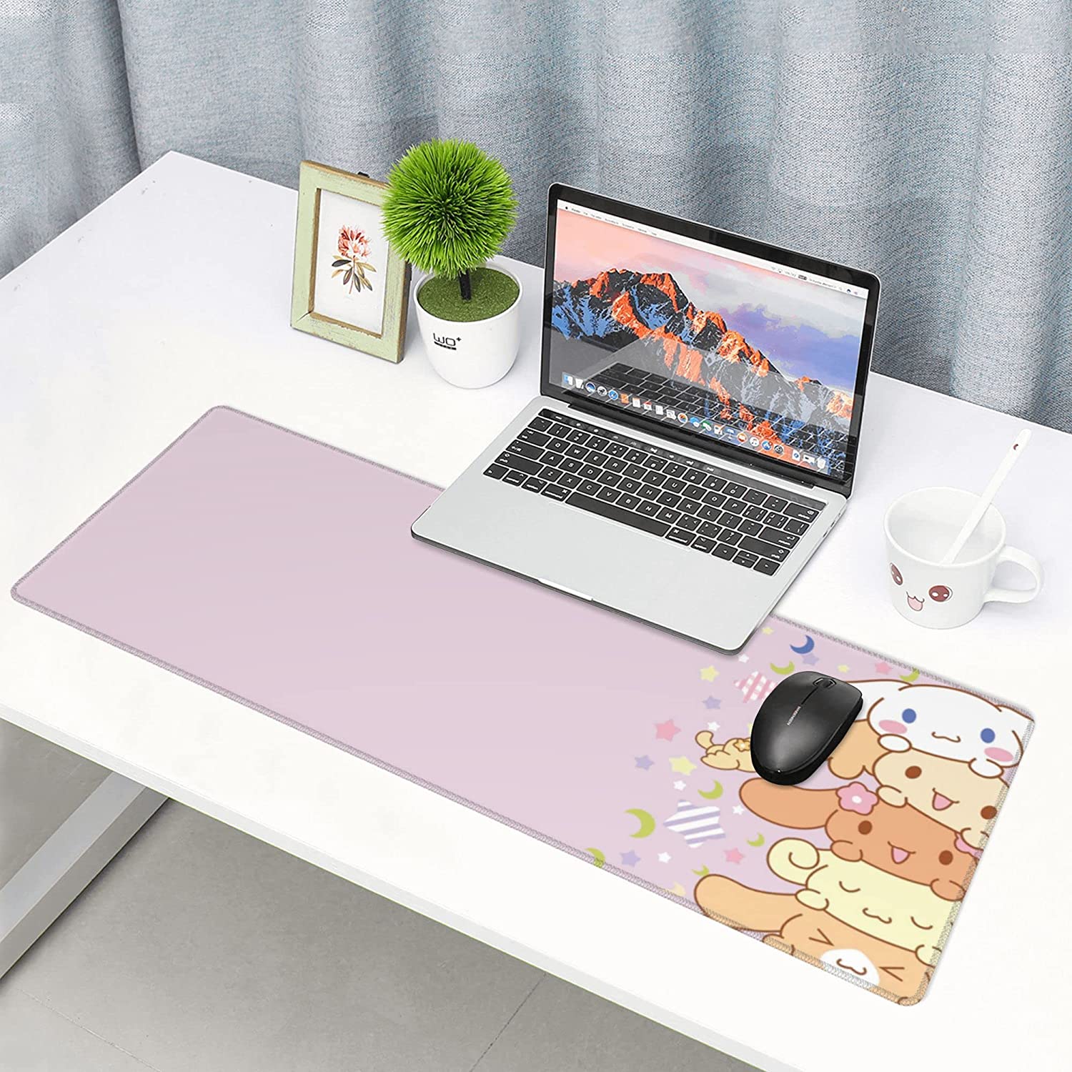 Kawaii-大型犬用マウスパッド,滑り止め,長持ち,防水, - Gaming Keyboard And Mouse のレビューと価格