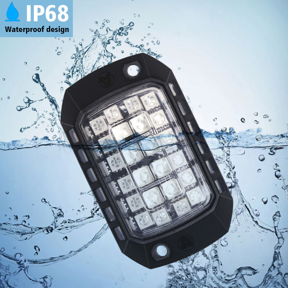 車の RGB LED シャーシライトストリップ 4/8/12 - Rgb Underglow Strip のレビューと価格