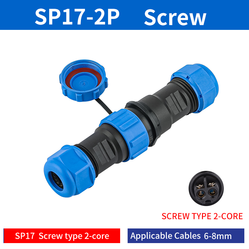 JINH 1/5個入りネジ端子SP17 2/3ピン航空プラグ - Aviator Connector Kit のレビューと価格
