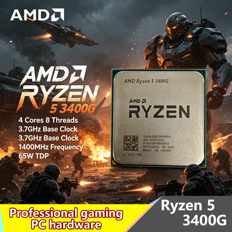 AMD Ryzen 5 3400G AM4 デスクトップCP - Amd Cpu Ryzen 5 のレビューと価格