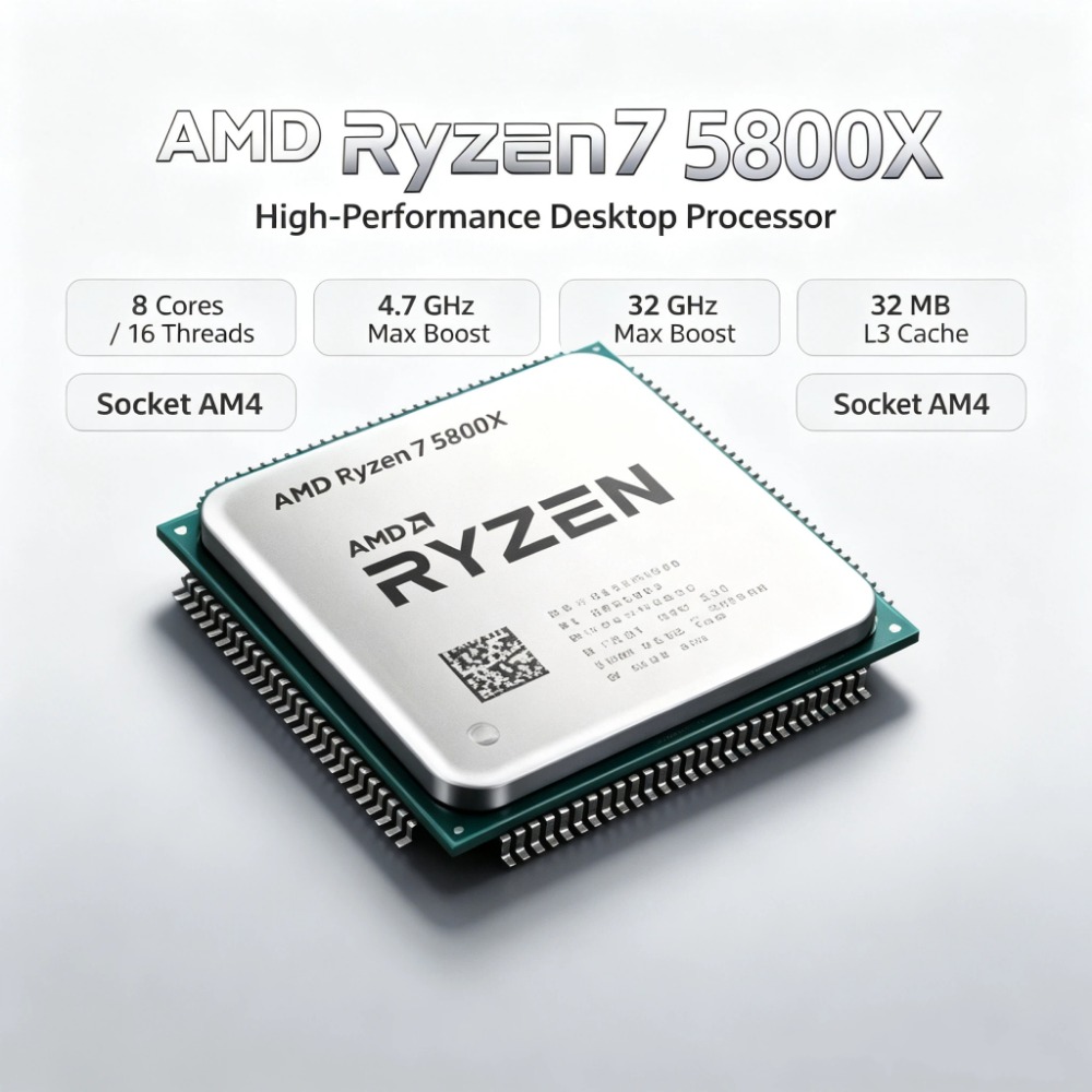 AMD Ryzen 7 5800X アンロックオーバークロッ - Amd Cpu Ryzen 7 のレビューと価格