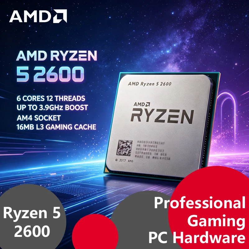 AMD Ryzen 5 2600 トレイCPU 6コア 12 - Amd Cpu Ryzen 5 のレビューと価格